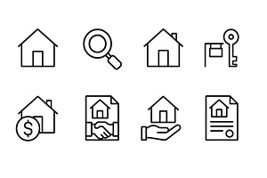 Icons depicting key steps in the, a Finance Illustration by ZinetroN
