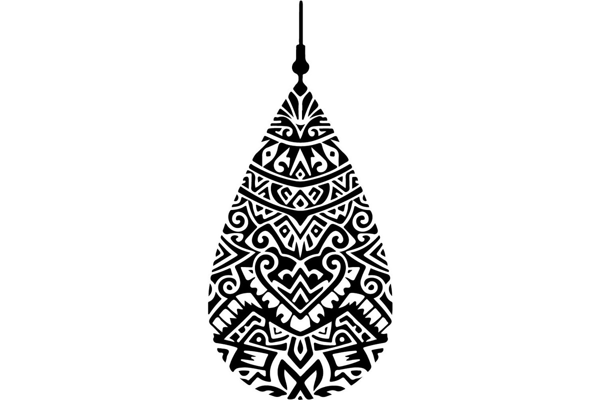 Ornamental Earring SVG Bundle, an Object Graphic by Designer_Momina (Photo 5 of 20)