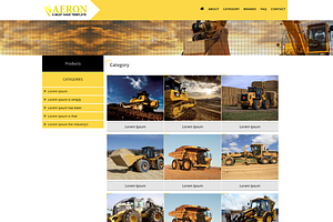 Aeron Multipurpose Business Template