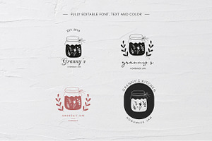 Cook & Bake Logos Collection