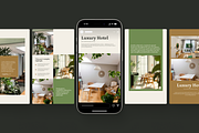 Luxury - Hotel & Resort Social Media, a Social Media Template by SLAB! Design (Thumbnail 3 of 8)