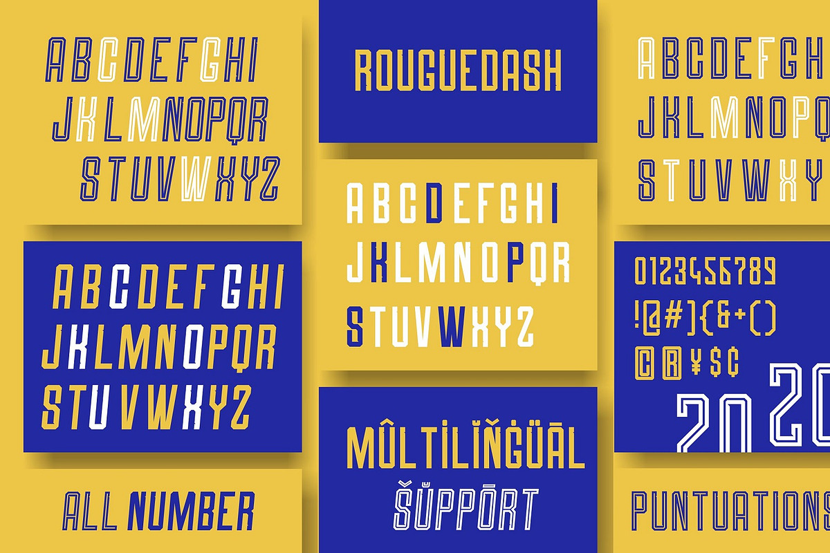 Roguedash - Stylish Sans Font Family, a Sans Serif Font by StringLabs (Photo 8 of 10)