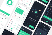 Stockline - Stock Market App UI Kit, an UI Kit Template by Unpixel Design (Thumbnail 1 of 5)