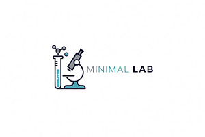 Minimal Lab Logo, a Branding & Logo Template by Logocreative