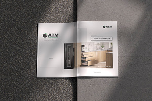 A4 Brochure Catalog Mockups