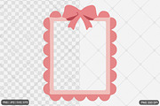 Coquette Frame Clipart Bundle, an Illustration by Actual Pixel (Thumbnail 5 of 26)