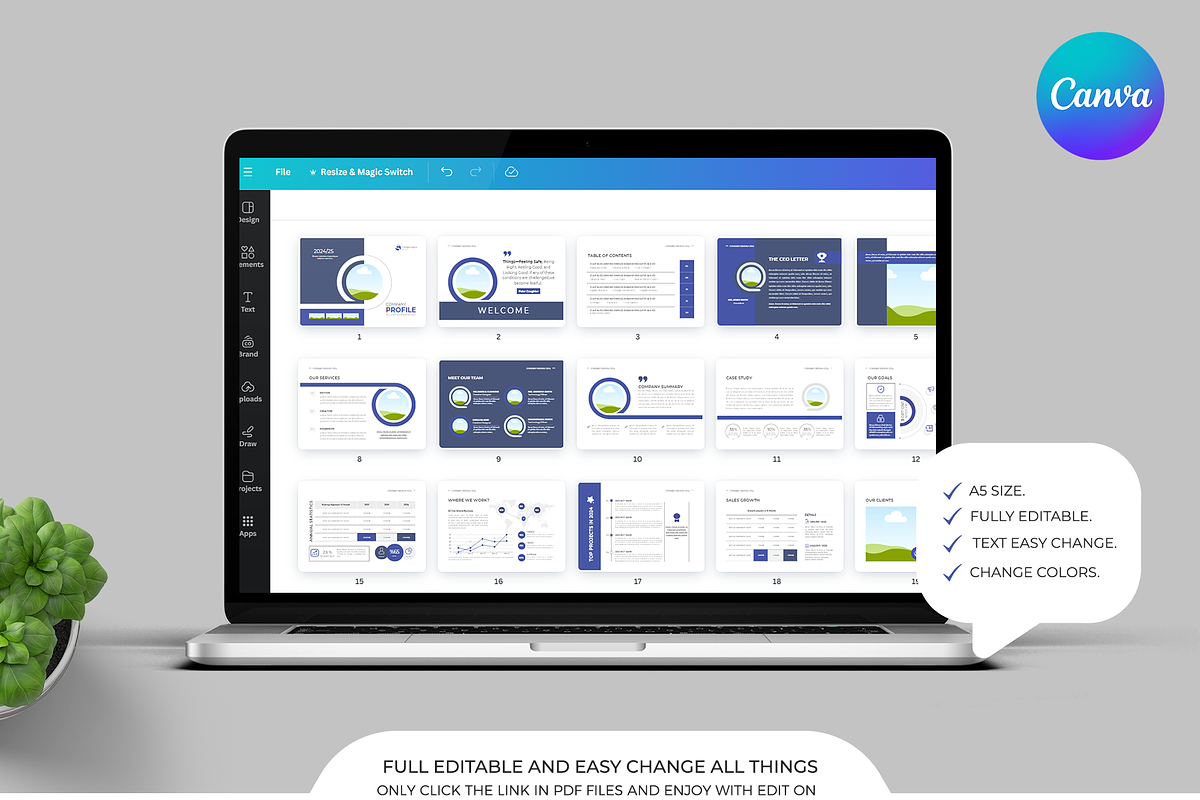 A5 Brochure, Canva | PPT | Docx | Ai, a Brochure Template by Template Zone (Photo 8 of 12)