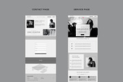 Wix Website Template Service, a Wix Template by Deepa Template Studio (Thumbnail 6 of 13)