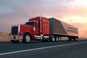 Truck Trailer Mockup Bundle #1, a Mockup by vraiana (Thumbnail 26 of 26)