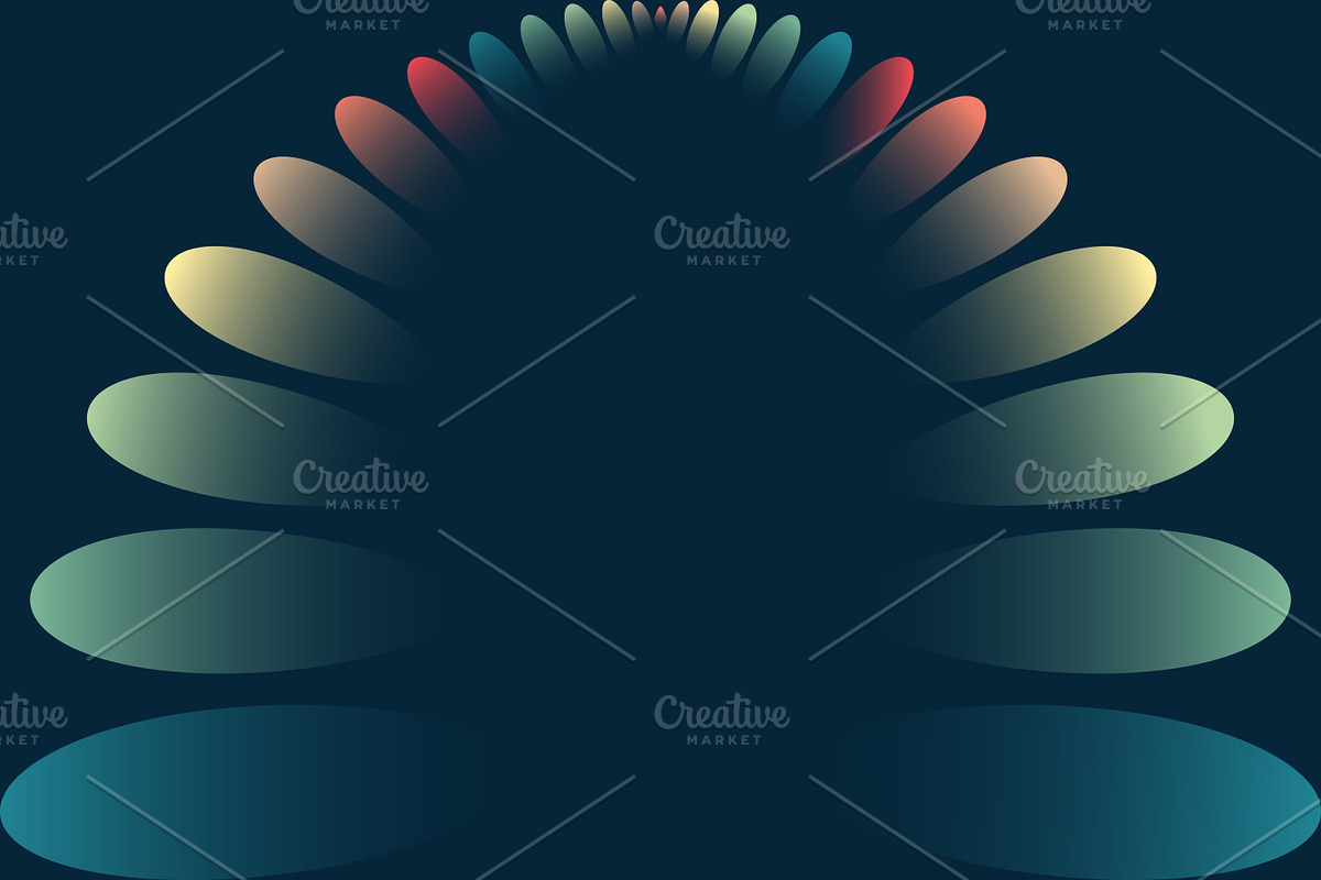 Gradient petal radial background, a Background Graphic by Design Store (Photo 1 of 3)