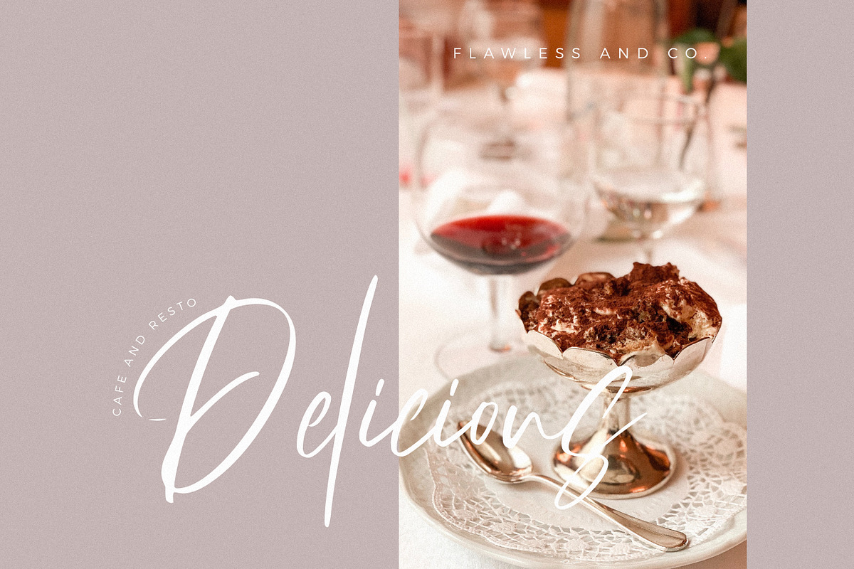 Augustin - Modern Signature Font, a Script Font by Flawless And Co (Photo 4 of 10)