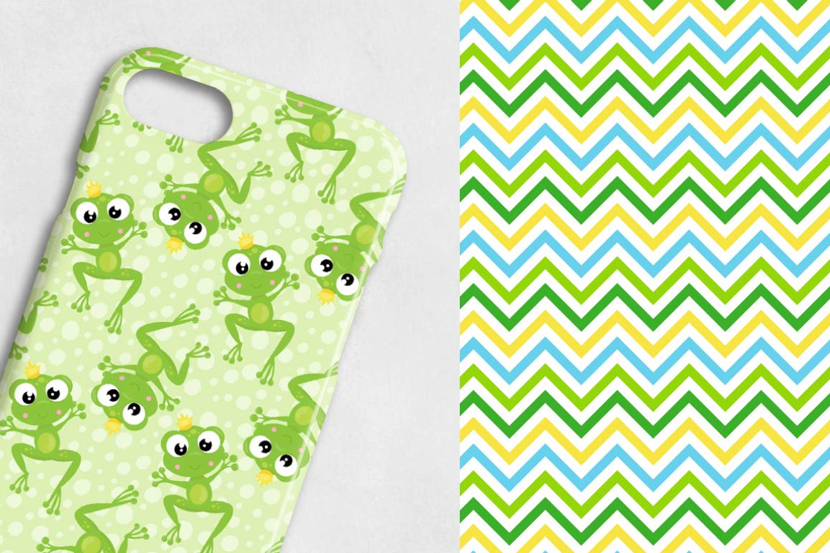 FROG POND Pattern collection, a Pattern Graphic by PrettyPatterns (Photo 3 of 5)