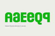 Sideware; Condensed Unicase Font, a Sans Serif Font by Eko Bimantara (Thumbnail 3 of 6)