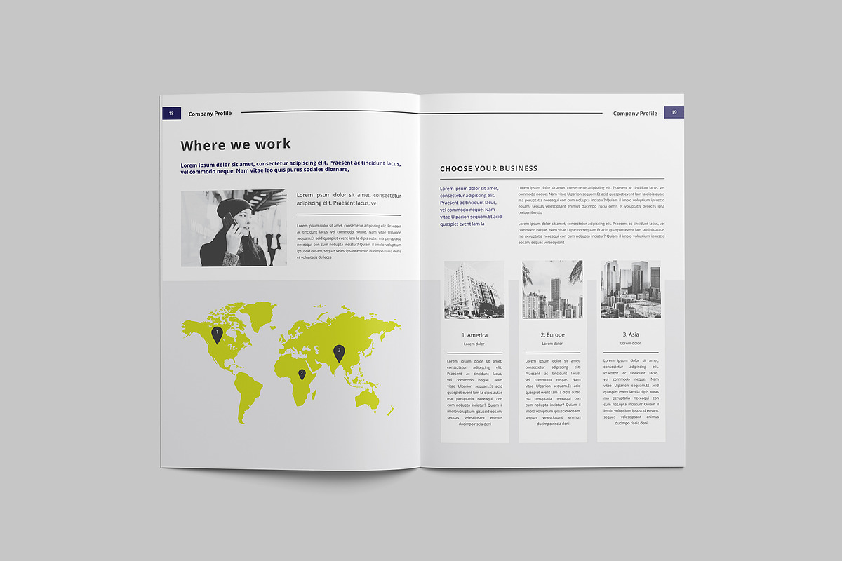 Proposal Business Brochure, a Brochure Template by Tanber Hossen (Photo 10 of 14)