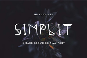 Simplicitic Font For Header