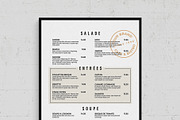 Modern Menu Template, a Flyer Template by BrandPacks (Thumbnail 2 of 7)