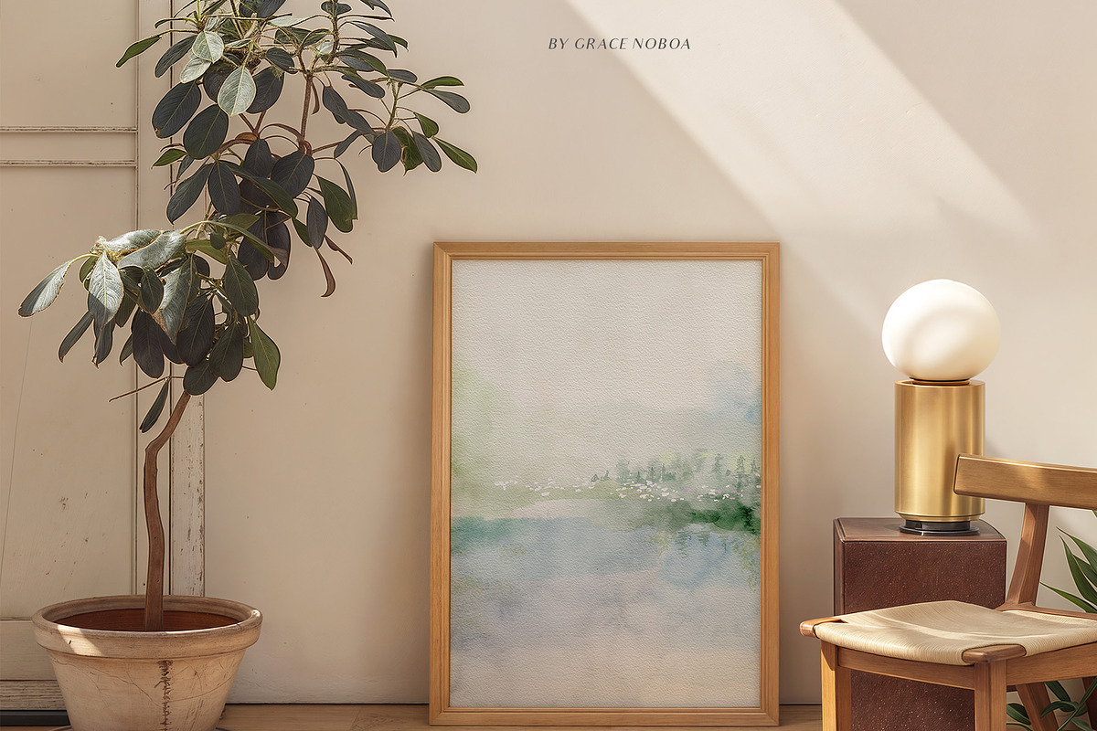 Abstract background textured posters, a Background Graphic by Grace Noboa Illustrations (Photo 15 of 20)