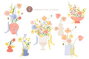 Bloom Vector Illustration & Patterns, a Decorative Illustration by Inna Moreva (Thumbnail 5 of 14)