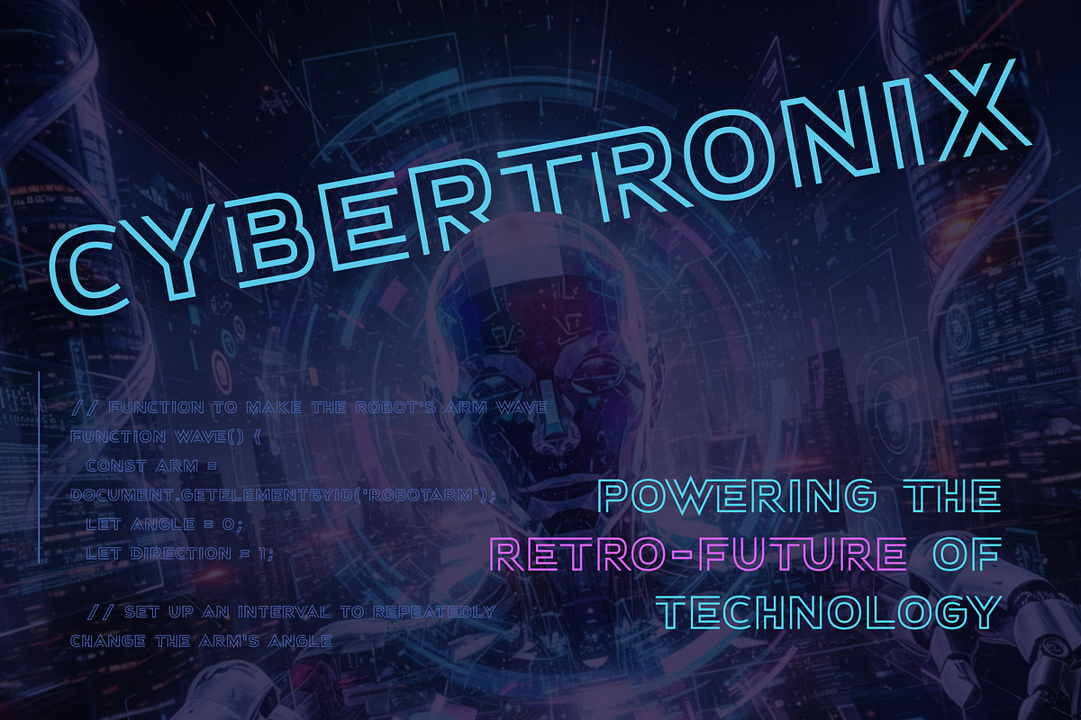 Etronika - An 80s Synthwave Dream, a Sans Serif Font by Parker Creative (Photo 5 of 9)