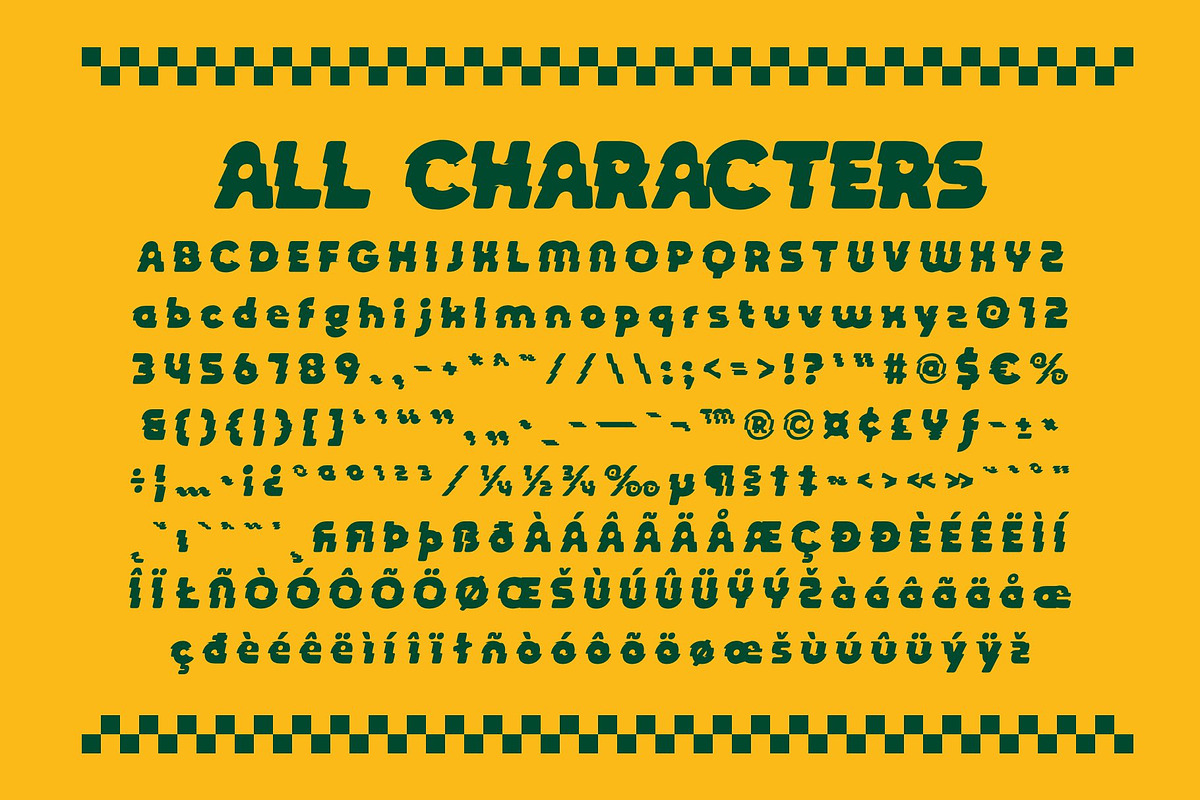 CS Scope Rippled, a Sans Serif Font by Craft Supply Co. (Photo 8 of 8)