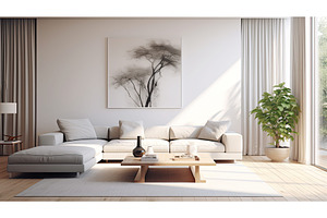 sofa interior design ai generated, a Background Photo by pikepicture