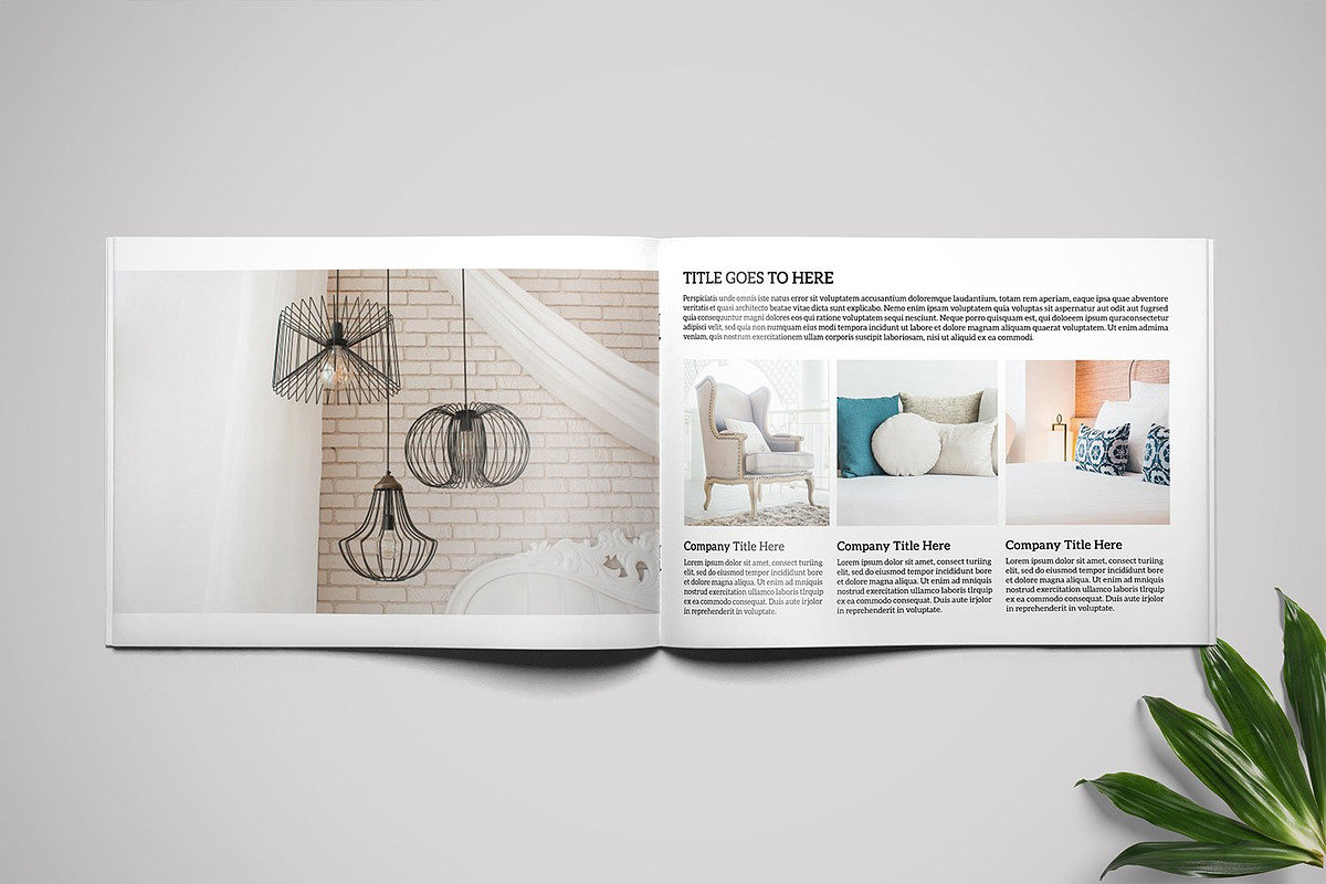 Interior Design Brochure Template, a Brochure Template by Template Shop (Photo 5 of 10)