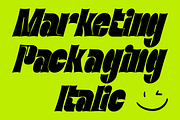 Marketing Packaging Font, a Sans Serif Font by 177Studio (Thumbnail 3 of 8)