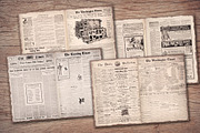 Old Newspaper Vintage Journal Paper, an Illustration by Secret Helper (Thumbnail 3 of 6)
