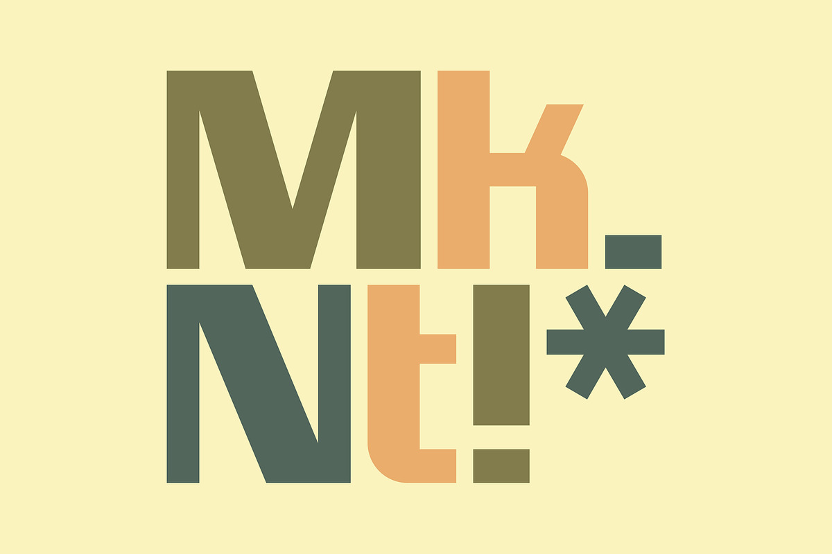 MENTHO Font, a Sans Serif Font by ILITY© Fonts (Photo 4 of 6)