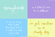 The Spring Font Bundle, a Handwritten Font by Beck McCormick (Thumbnail 9 of 11)