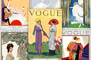 Vintage Vogue Magazine Covers, a Beauty & Fashion Photo by Timeless Artwork Co (Thumbnail 7 of 7)