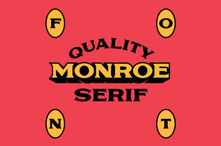 Monroe Serif Font