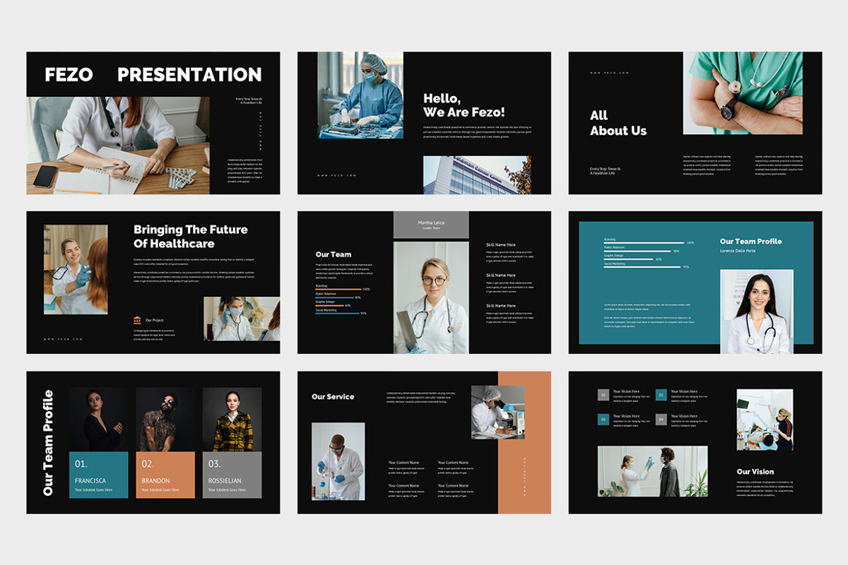 Fezo : Medical Powerpoint, a Presentation Template by Punkl Camp (Photo 6 of 9)