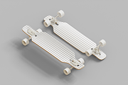 Longboard Mockup, a Product Mockup by Muhazdinata (Thumbnail 2 of 4)