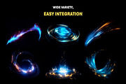 Magic Blue Golden Overlay Effects, an Object Graphic by Mikel Blazgad (Thumbnail 3 of 11)