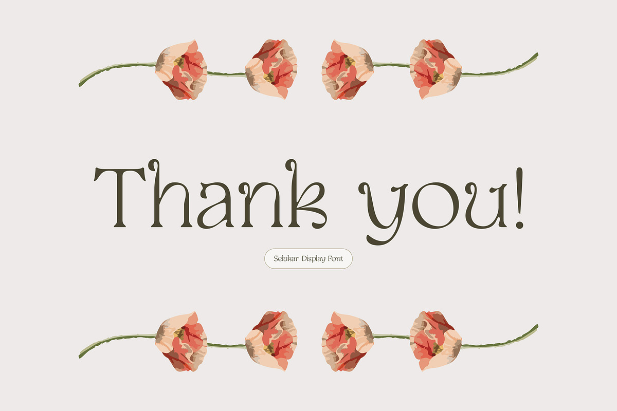 Selukar - Vintage Display Serif Font, a Serif Font by Artflorara (Photo 15 of 15)