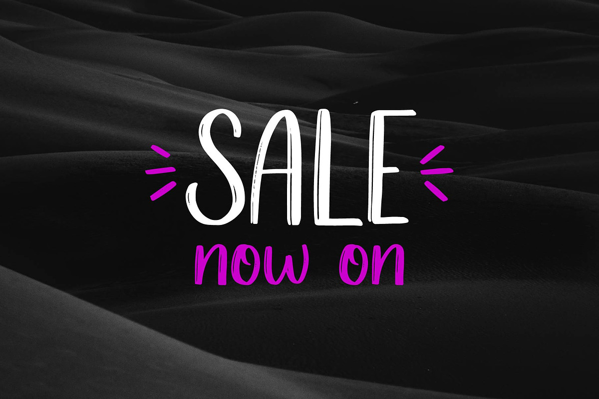 Miss Toffee Handwritten Font preview 5