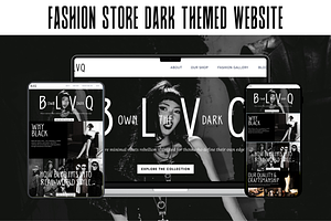 Clothing Store Landing Page Template, a Websites & App Template by wekreatif