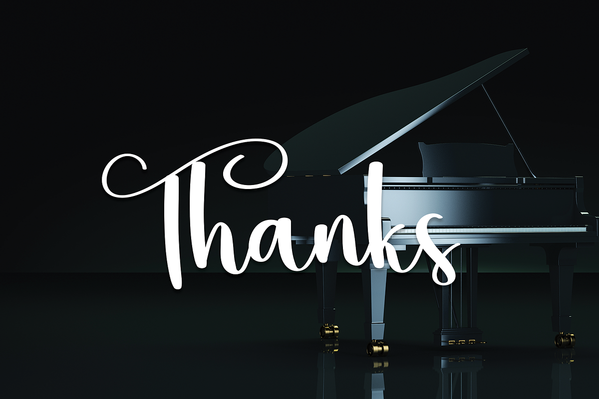 Melody | Script Font, a Script Font by Scratchones (Photo 3 of 8)