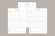 Marketing Planning Pages Set V-12, a Stationery Template by shahsoft (Thumbnail 3 of 3)