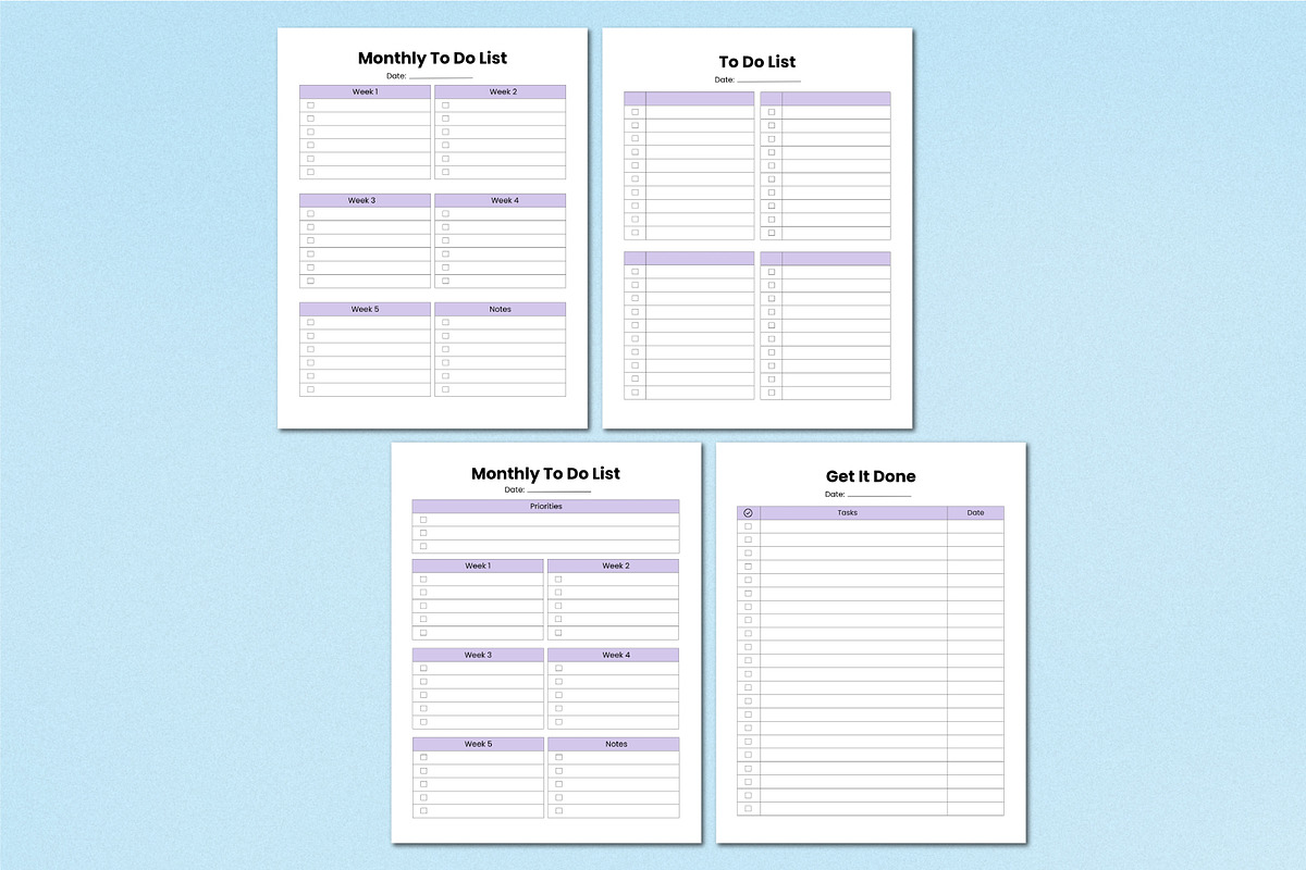 2026 Brain Dump BundleCanva Interior, a Stationery Template by Shumaya (Photo 3 of 5)