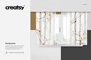Short Curtain Mockup Set, a Product Mockup by Creatsy (Thumbnail 3 of 5)