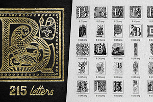 28 IN 1 VINTAGE LETTERS COLLECTION