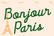 CS Hailey Stamp, a Script Font by Craft Supply Co. (Thumbnail 4 of 8)