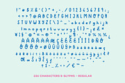 Cute & Curly handwritten fonts, a Handwritten Font by Carole Chevalier (Thumbnail 5 of 6)