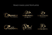 Luxury Letter A-Z with Rose Logo Kit, a Branding & Logo Template by Luxury Logos (Thumbnail 5 of 12)