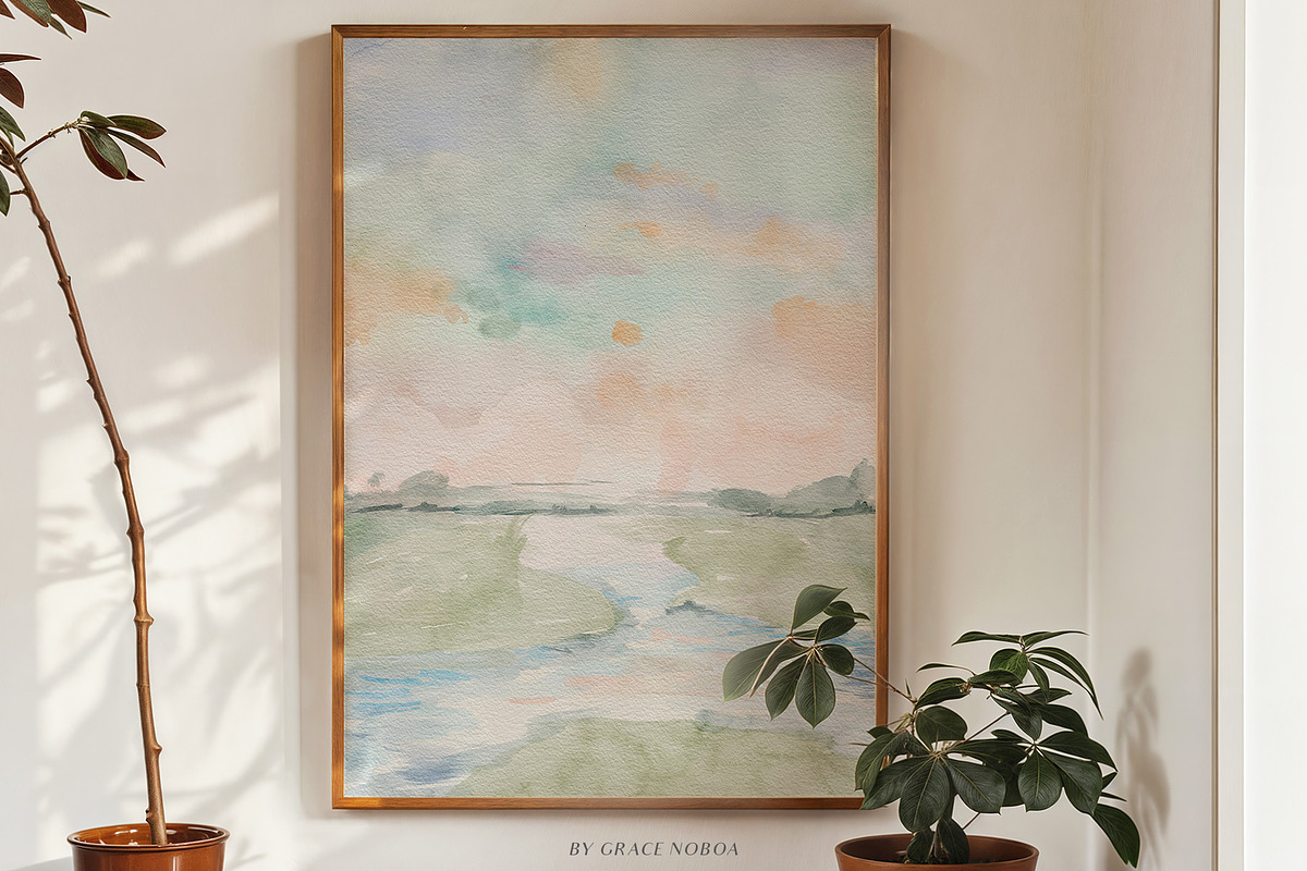 Abstract background textured posters, a Background Graphic by Grace Noboa Illustrations (Photo 9 of 19)