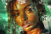 Grunge Paint Photo Effect Template, a Layer Style Add-On by DesignerCandies (Thumbnail 3 of 7)