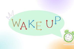 Wake Up Handwriting Font