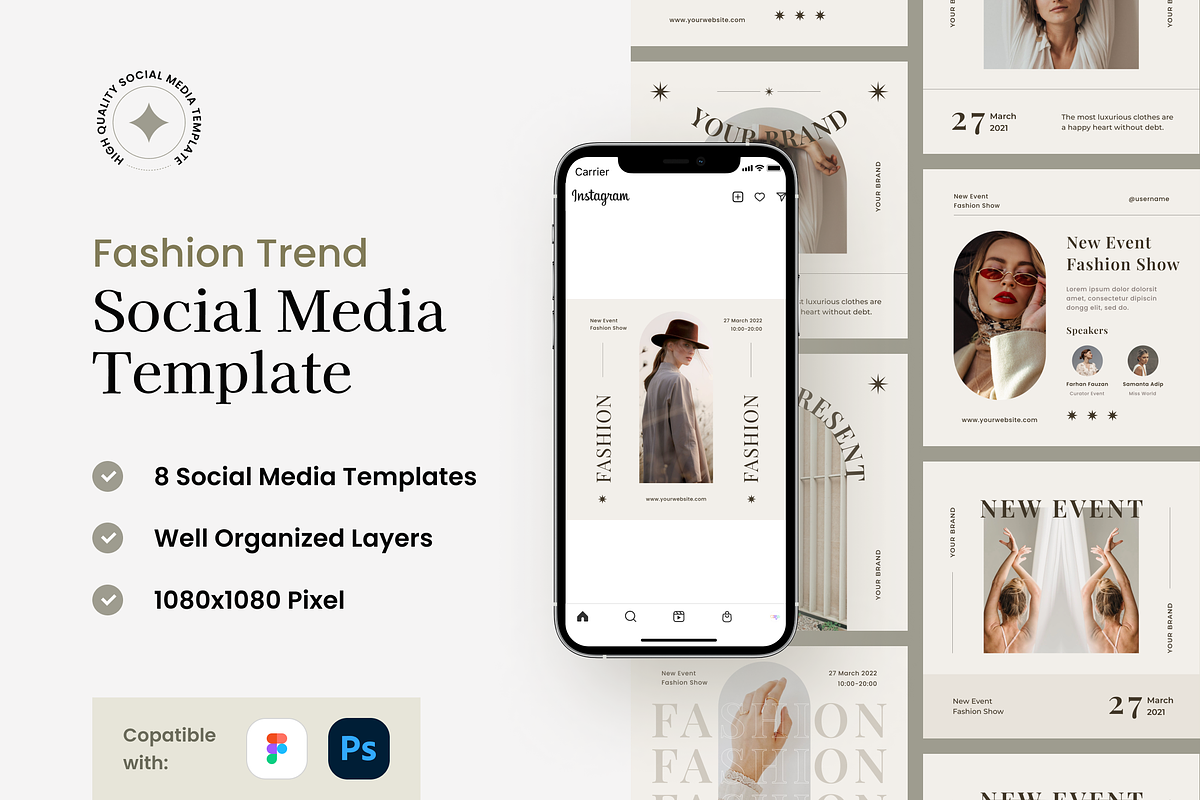 Fashion Trend - Gotemp Social Media, a Social Media Template by GoTemp (Photo 1 of 2)